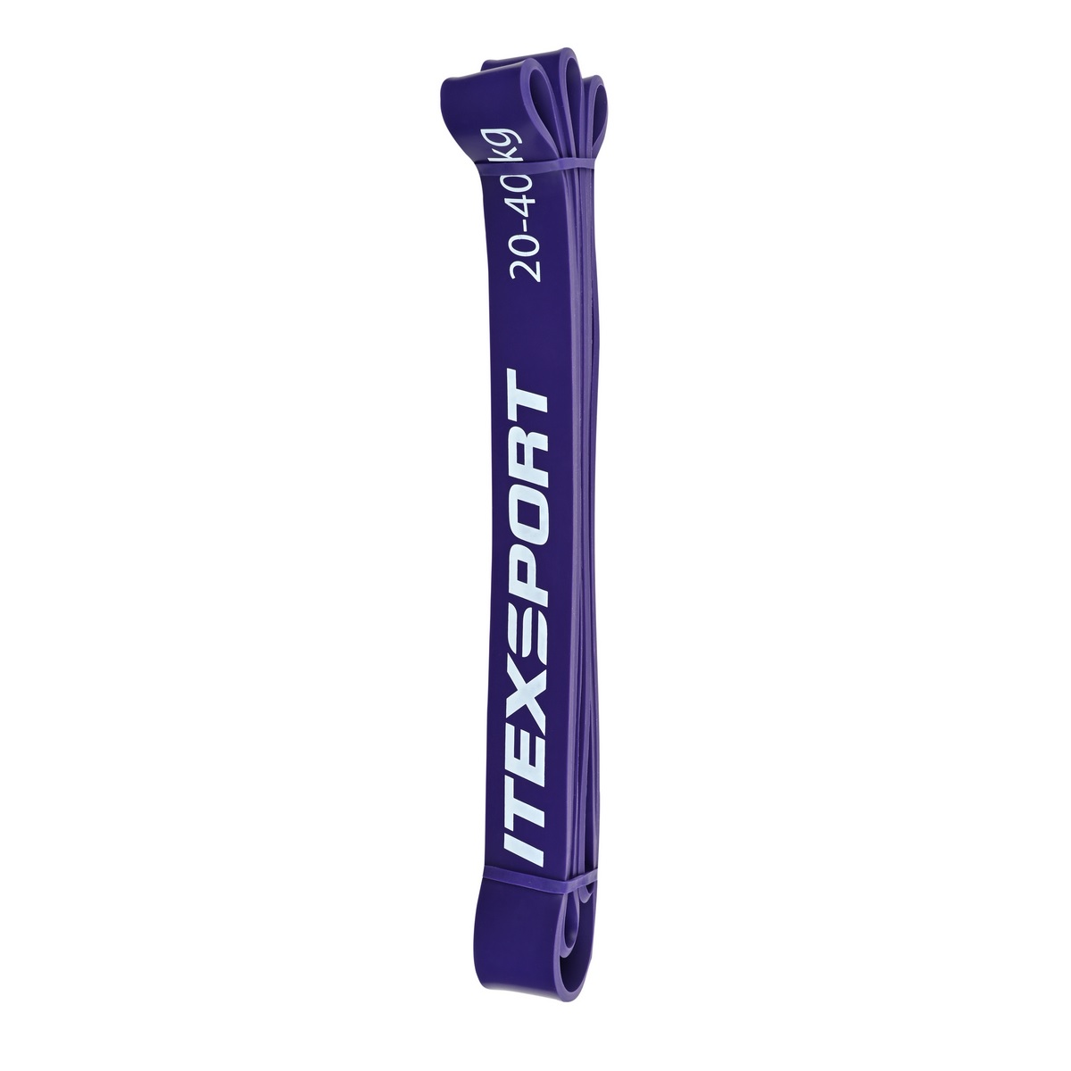 Эспандер ленточный ITEX SPORT фиолетовый, сопротивление 20-40 кг