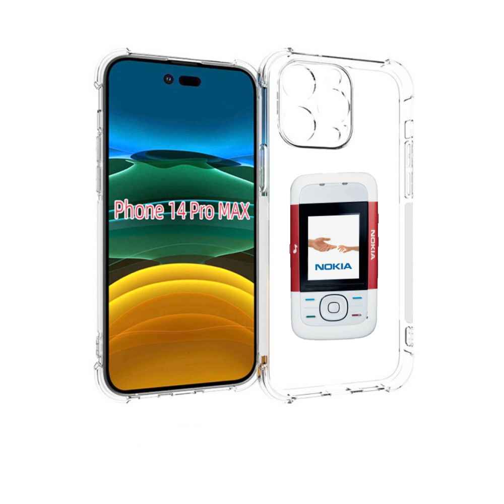 

Чехол MyPads старая нокия для iPhone 14 Pro Max, Прозрачный, Tocco