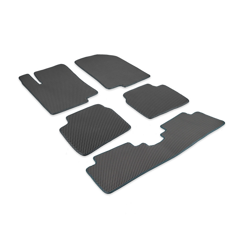 

Комплект ковриков в салон CellMat ЭВА на три ряда ДонФенг 580 I, 7 мест, серый, 580