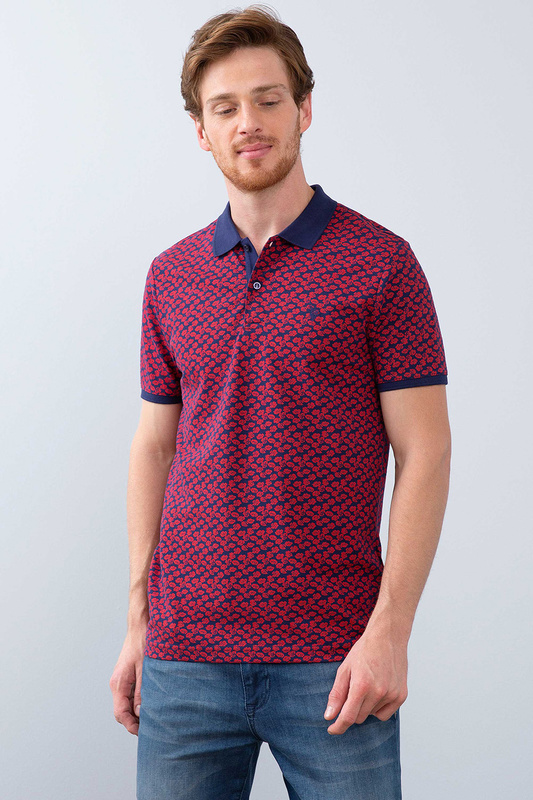 

Футболка-поло мужская G081SZ0110KOLE-E U.S. POLO Assn. синяя S, G081SZ0110KOLE-E