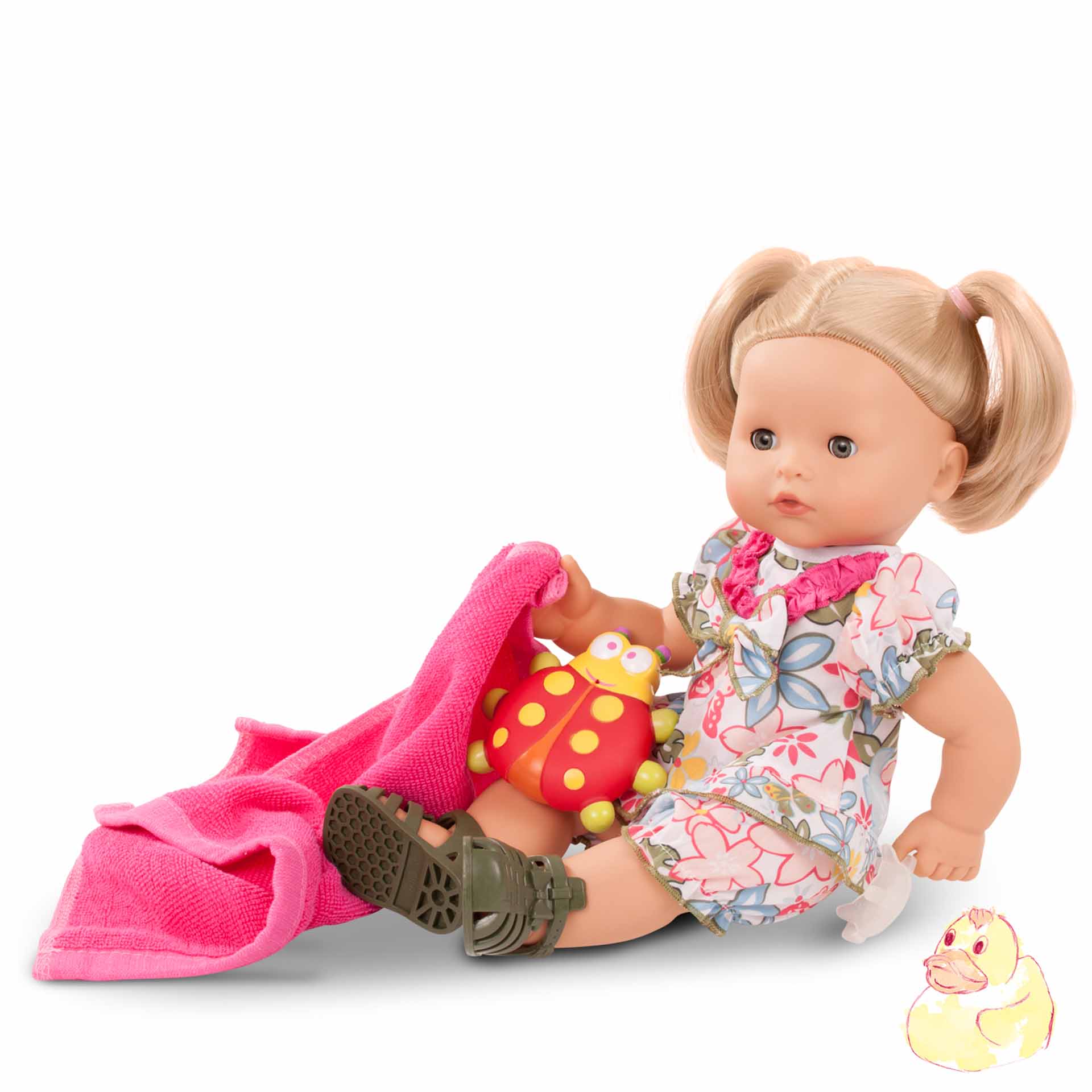 Кукла Gotz с хвостиками Maxy Aquini 42 см, 2118245