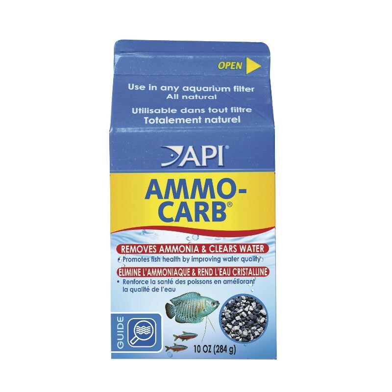 

Кондиционер для пресноводный аквариум API Ammo-Carb профилактика и очищение воды мл