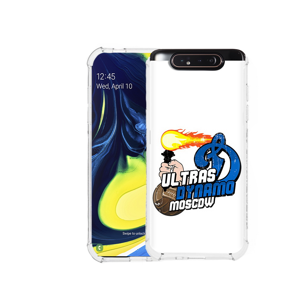 

Чехол MyPads Tocco для Samsung Galaxy A80 ФК Динамо (PT128473.599.177), Прозрачный, Tocco