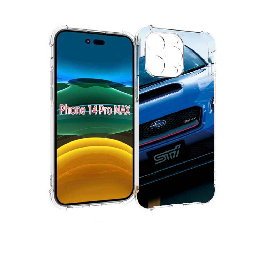 

Чехол MyPads subaru 2 для iPhone 14 Pro Max, Прозрачный, Tocco