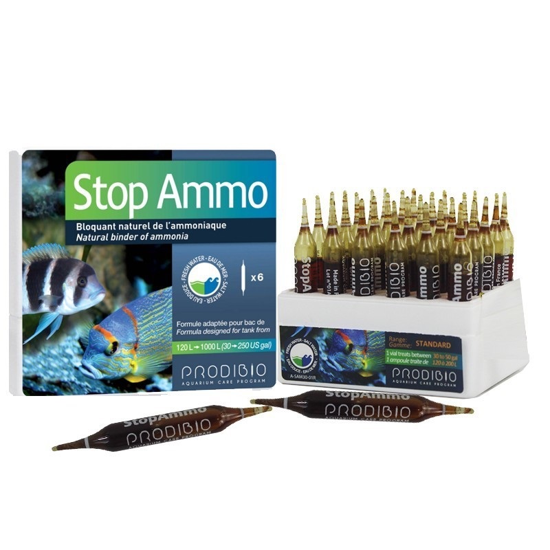 фото Препарат для нейтрализации аммиака prodibio stop ammo pro10 1x600 л 10 шт.