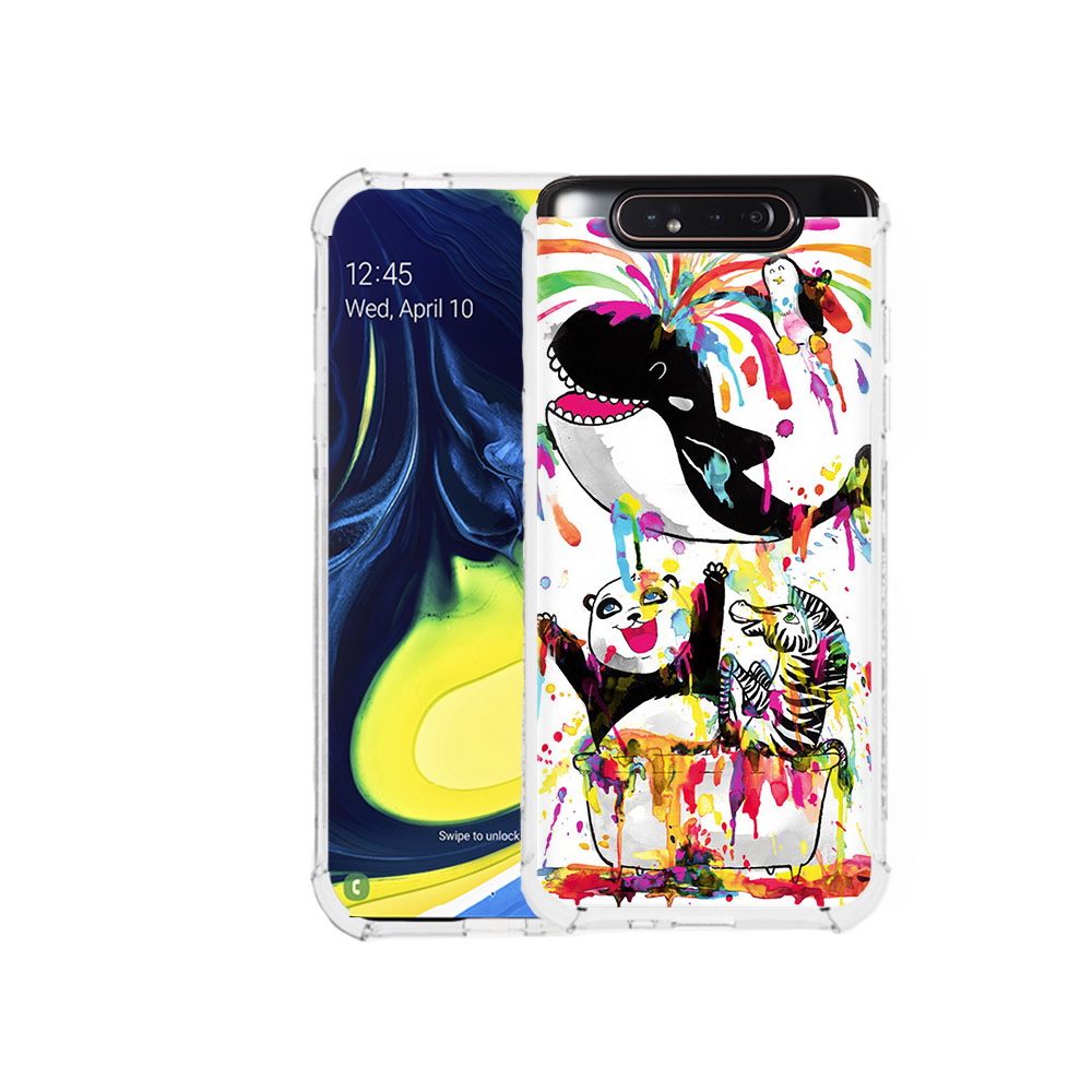 

Чехол MyPads Tocco для Samsung Galaxy A80 Хиппи кит (PT128473.599.191), Прозрачный, Tocco