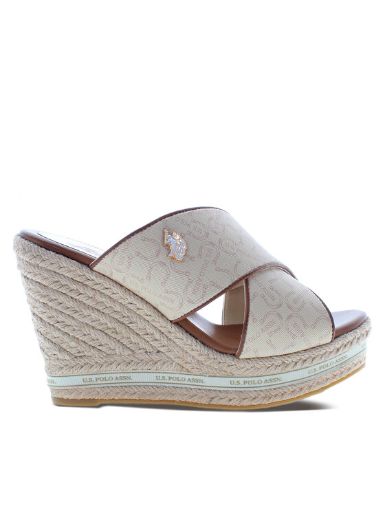 

Мюли Aylin AYLIN008 PRINT U.S. Polo Assn. бежевый 36 EU, Aylin AYLIN008 PRINT