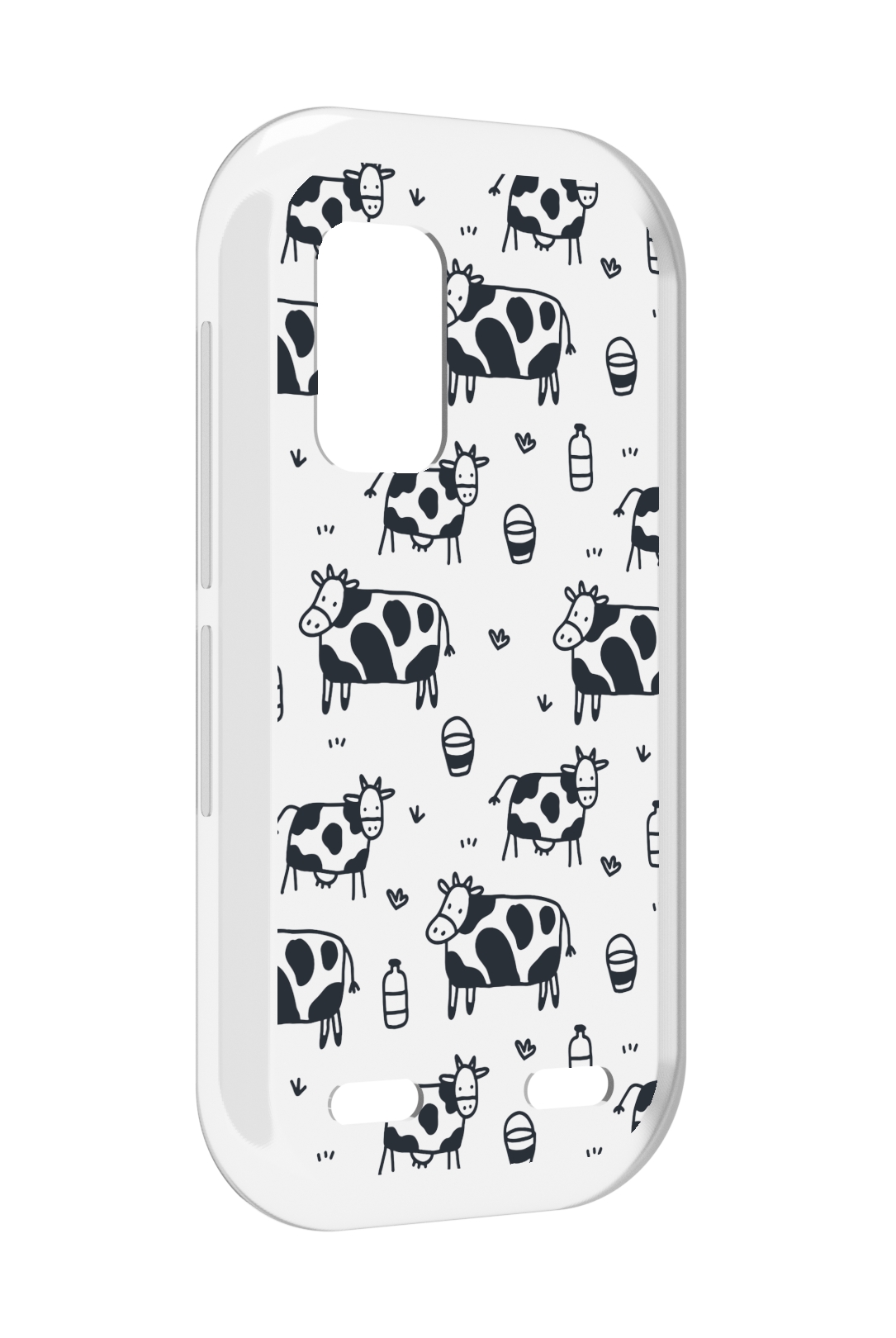 

Чехол MyPads маленькие-коровки для UleFone Armor X10 / X10 Pro, Прозрачный, Tocco