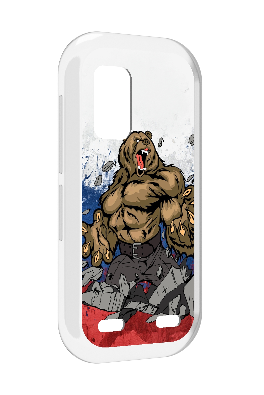 

Чехол MyPads медведь защитник родины для UleFone Armor X10 / X10 Pro, Прозрачный, Tocco