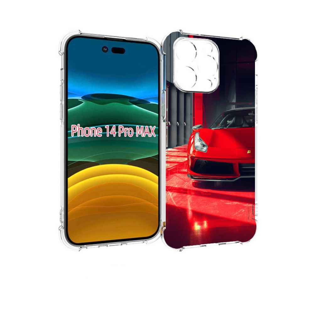 

Чехол MyPads ферра для iPhone 14 Pro Max, Прозрачный, Tocco