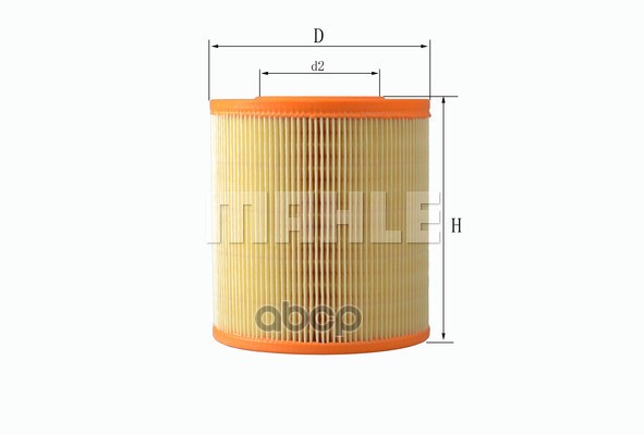 

Воздушный фильтр Mahle/Knecht LX1253