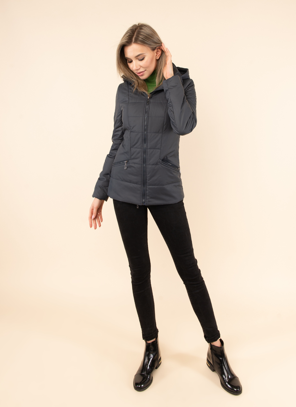 

Куртка женская Каляев 52546 синяя 42 RU, 52546