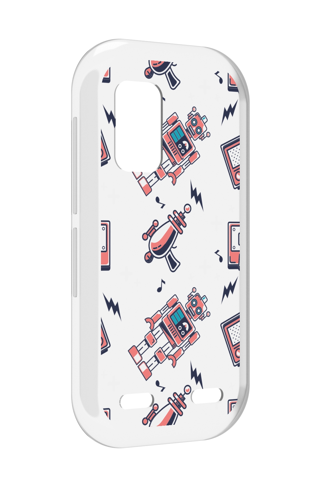 

Чехол MyPads мини-роботы для UleFone Armor X10 / X10 Pro, Прозрачный, Tocco