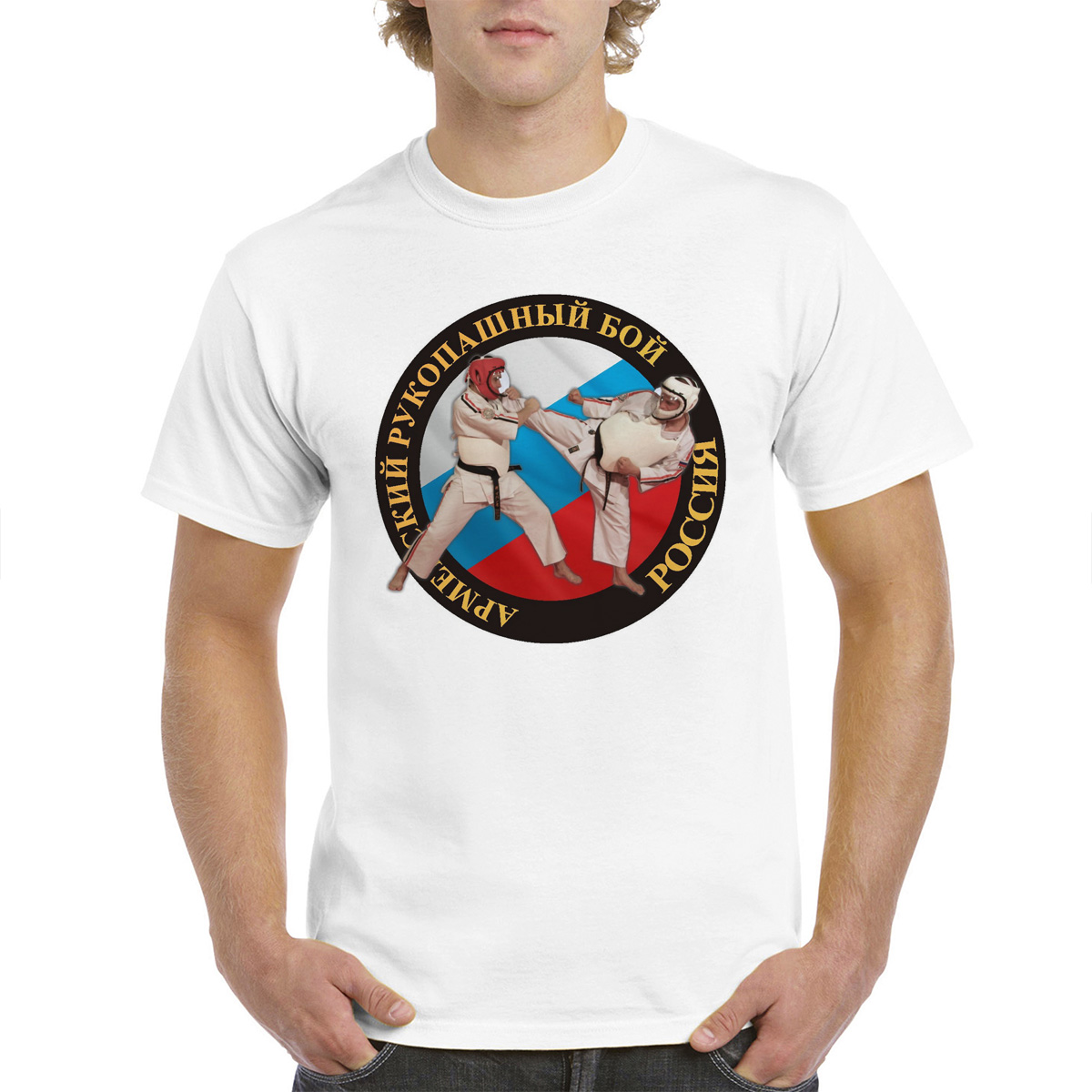 

Футболка унисекс CoolPodarok M0113429 белая 48 RU, Белый, M0113429