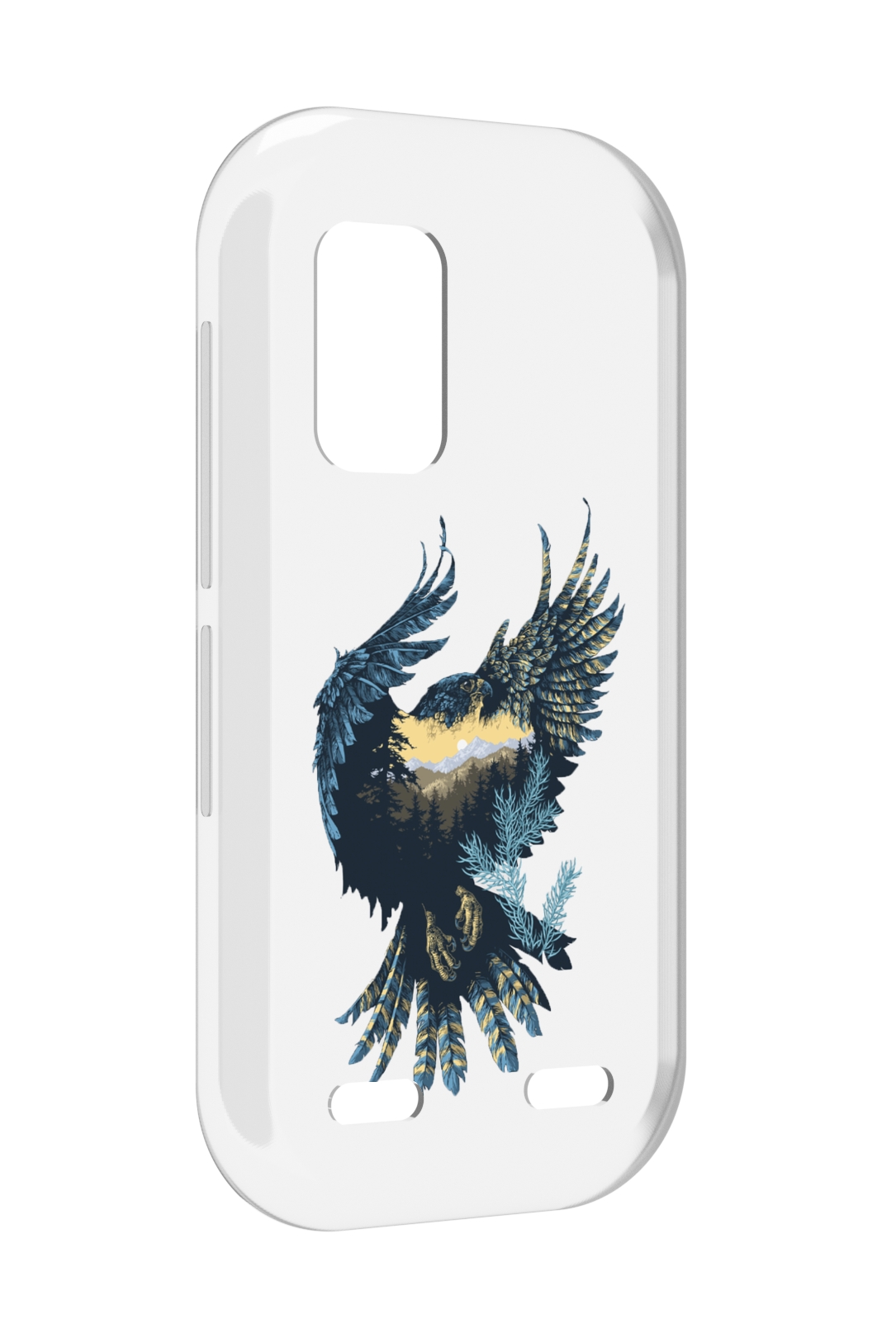 

Чехол MyPads мирок в соколе для UleFone Armor X10 / X10 Pro, Прозрачный, Tocco