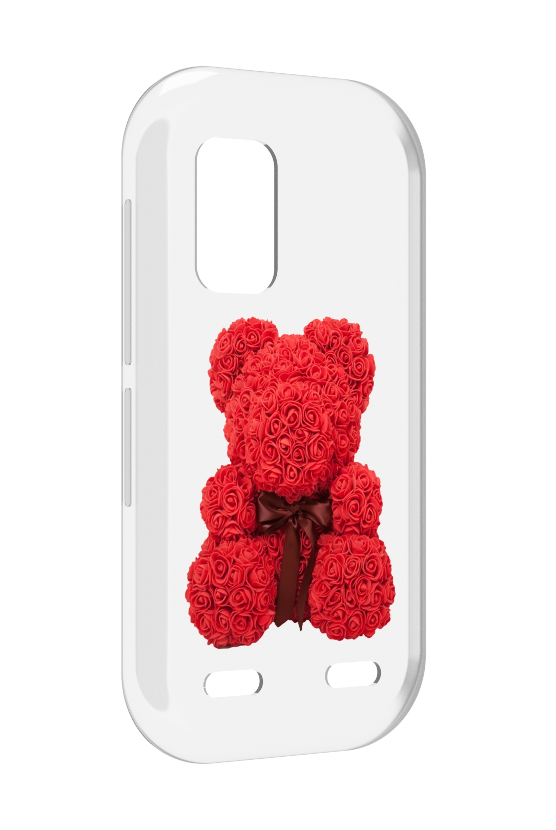 

Чехол MyPads мишка-из-розочек для UleFone Armor X10 / X10 Pro, Прозрачный, Tocco