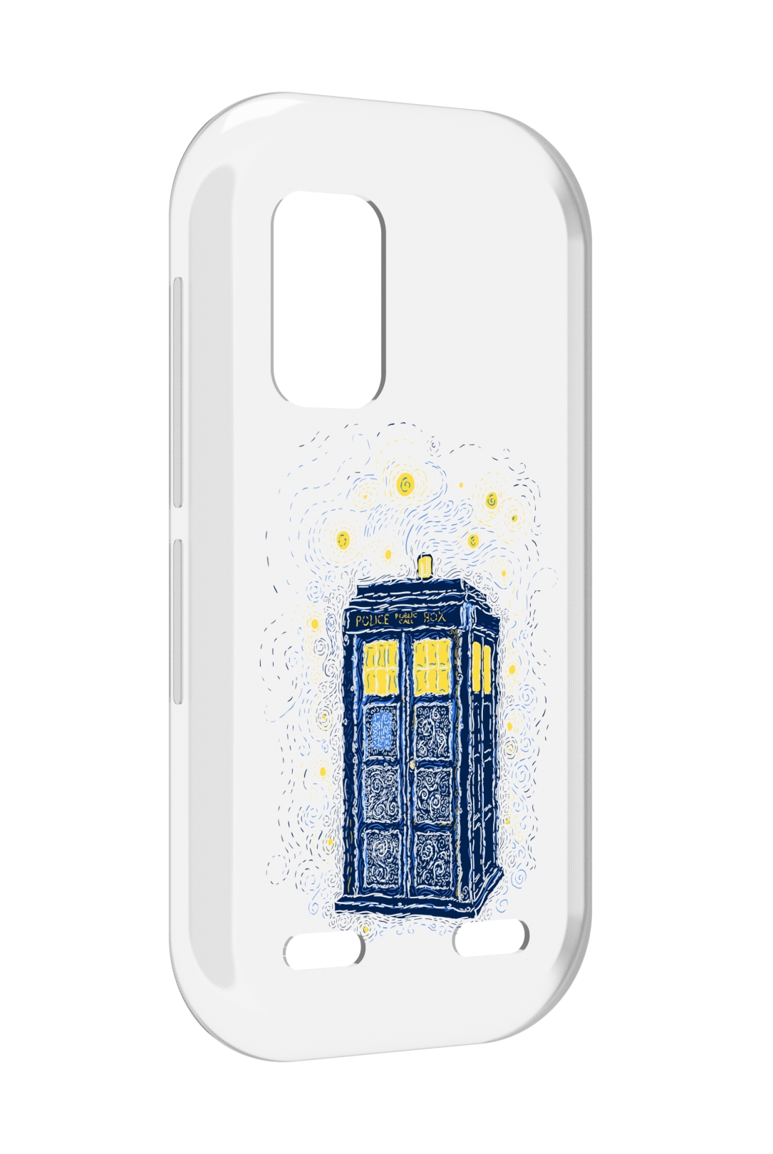 

Чехол MyPads будка рисунок для UleFone Armor X10 / X10 Pro, Прозрачный, Tocco