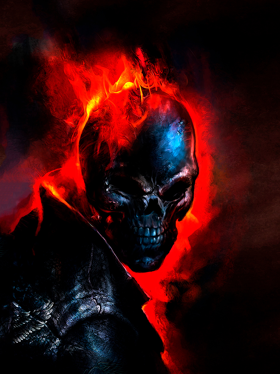 

Постер DRABS А2 Ghost Rider