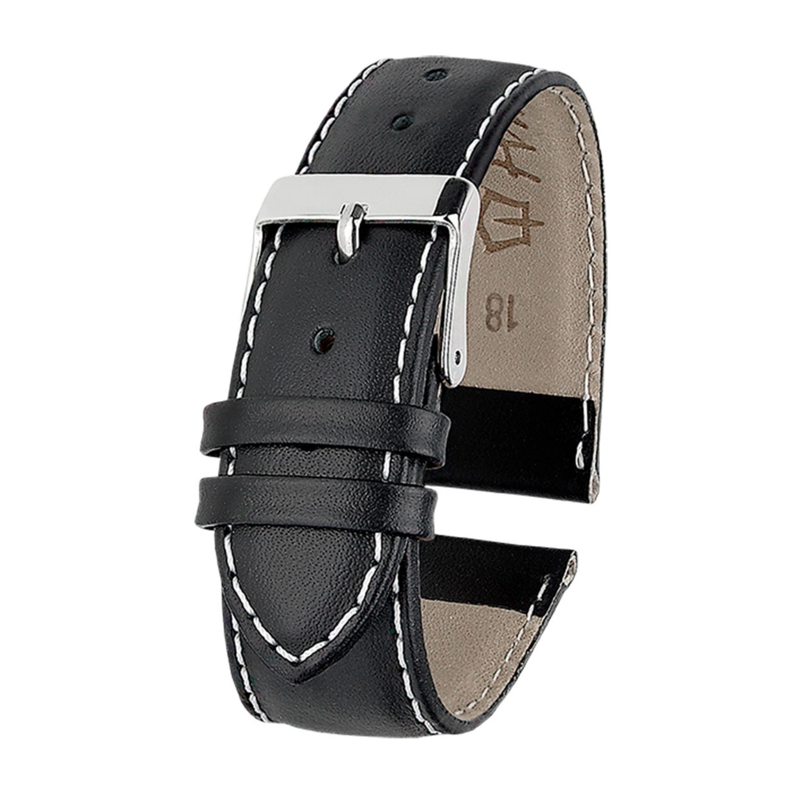 

Ремешок из двух частей унисекс Straps Р00002511, черный, Р00002511