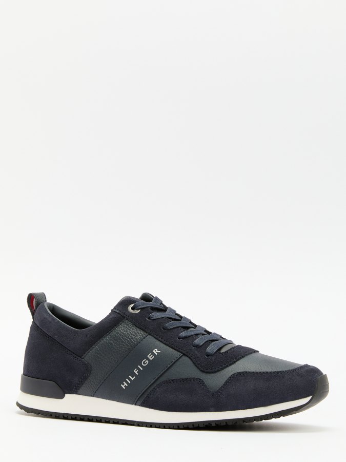 

Кроссовки мужские Tommy Hilfiger FM0FM00924 синие 45 EU, Синий, FM0FM00924