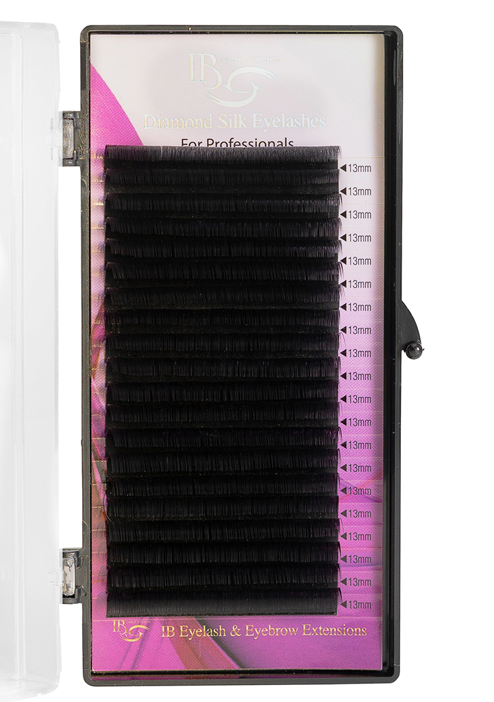 

Ресницы Diamond Silk I Beauty 20 линий L 0.10 10, Черный