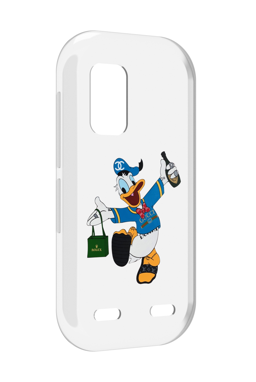 

Чехол MyPads модный-дональд-дак для UleFone Armor X10 / X10 Pro, Прозрачный, Tocco