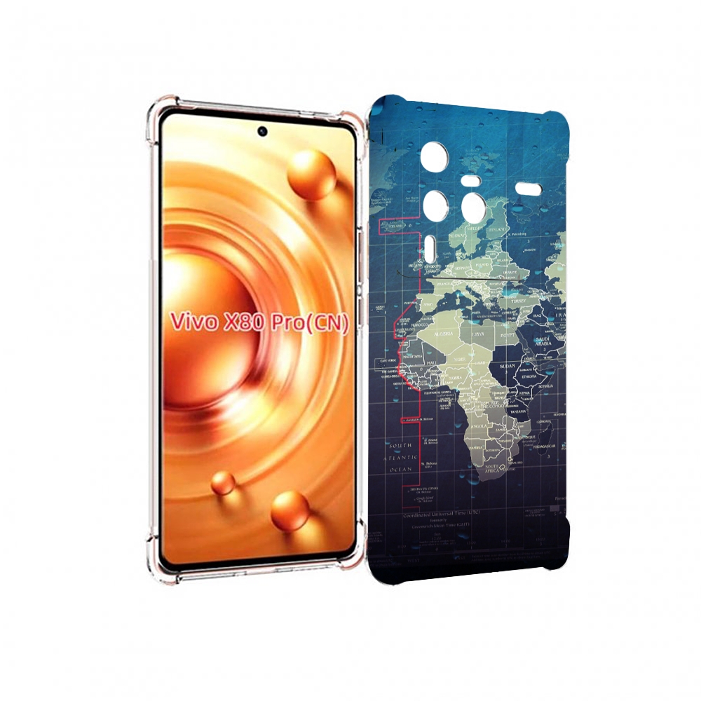 

Чехол MyPads бункер-анклава для Vivo X80 Pro, Прозрачный, Tocco