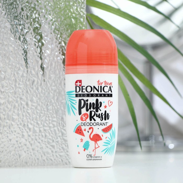 

Дезодорант детский Deonica Pink Rush ролик, 50 мл