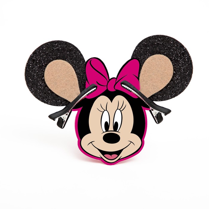

Заколка женская Disney Минни Маус, розовый, Минни Маус