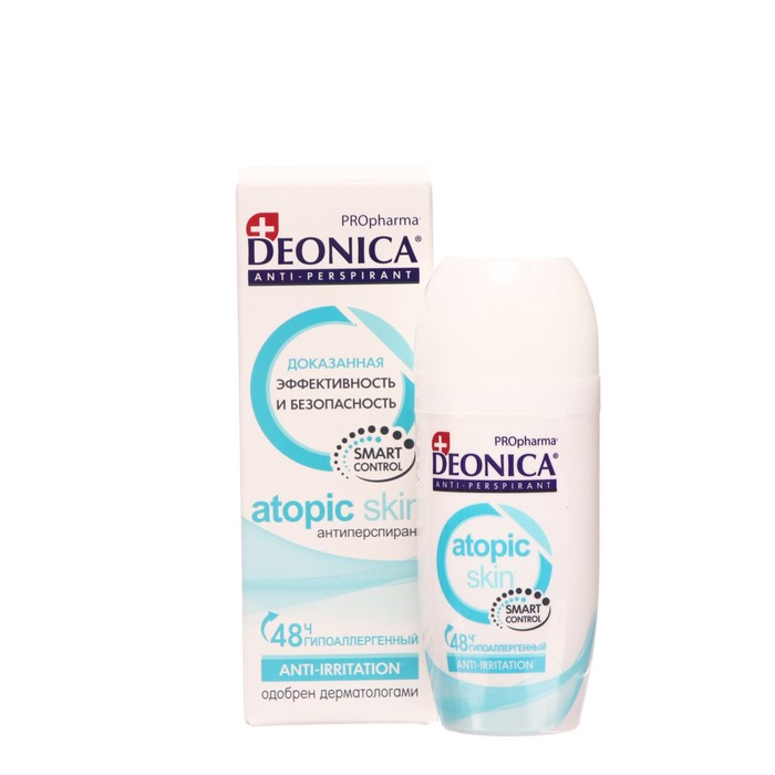 Антиперспирант DEONICA PROpharma  ATOPIC SKIN, 50 мл ролик deonica дезодорант avocado girl for teens ролик 50