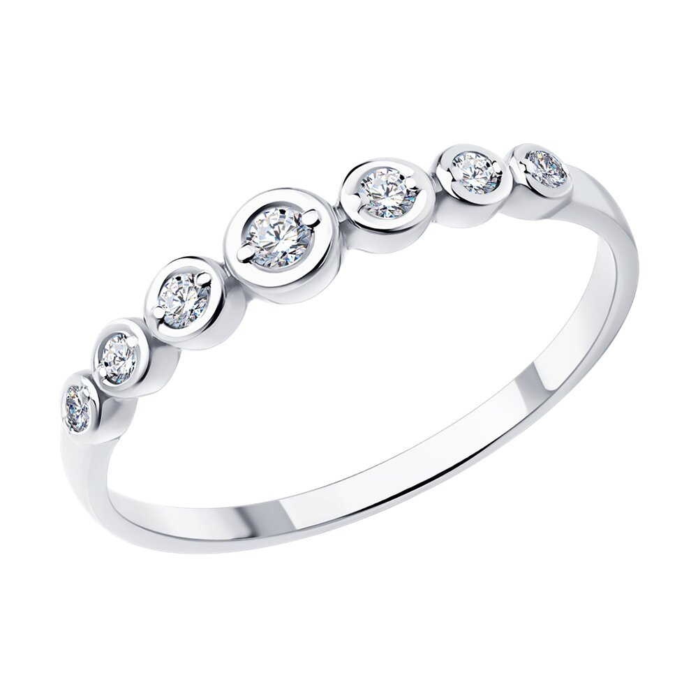

Кольцо Diamant из белого золота с бриллиантами, 52-210-01931-1
