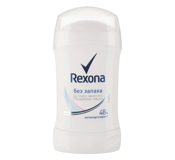 

Антиперспирант Rexona MotionSense «Без запаха», стик, 40 мл
