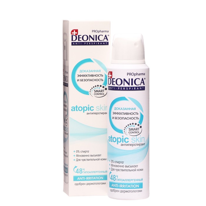 Антиперспирант DEONICA PROpharma ATOPIC SKIN 150 мл спрей 512₽