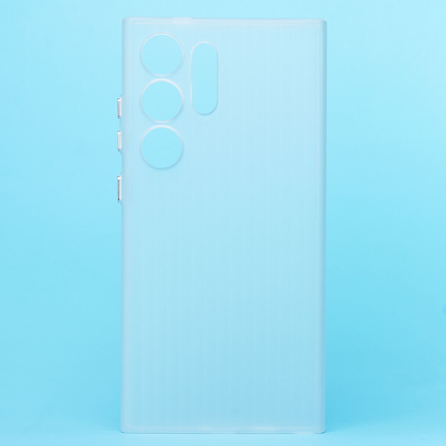 

Чехол Samsung SM-S928B (Galaxy S24 Ultra) пластиковый рифленый <прозрачный>