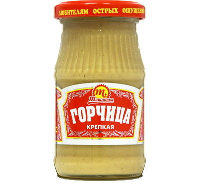 

Горчица Ташлинка столовая крепкая 170 г