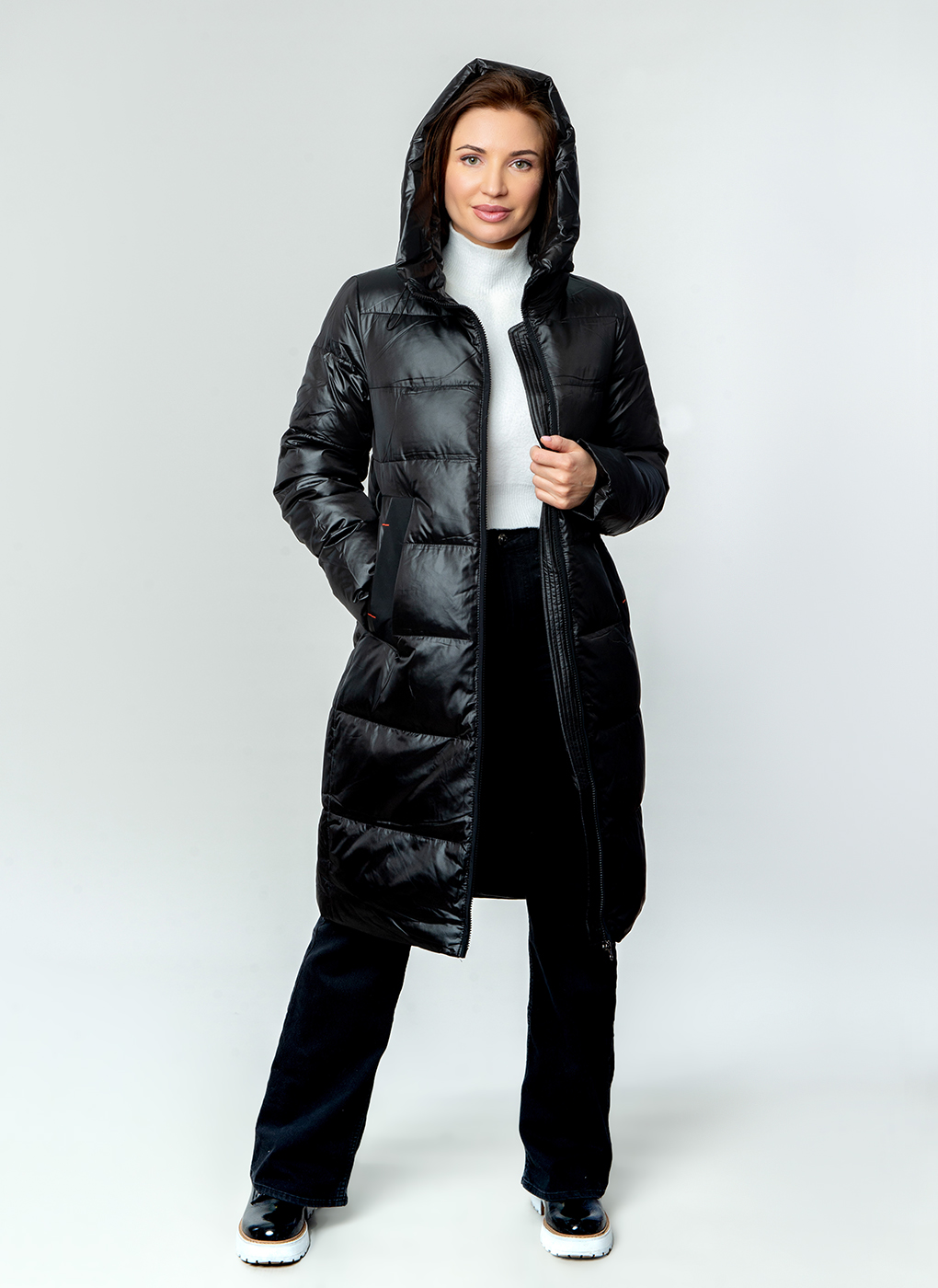 

Куртка женская Britt 57928 черная 50 RU, Черный, 57928