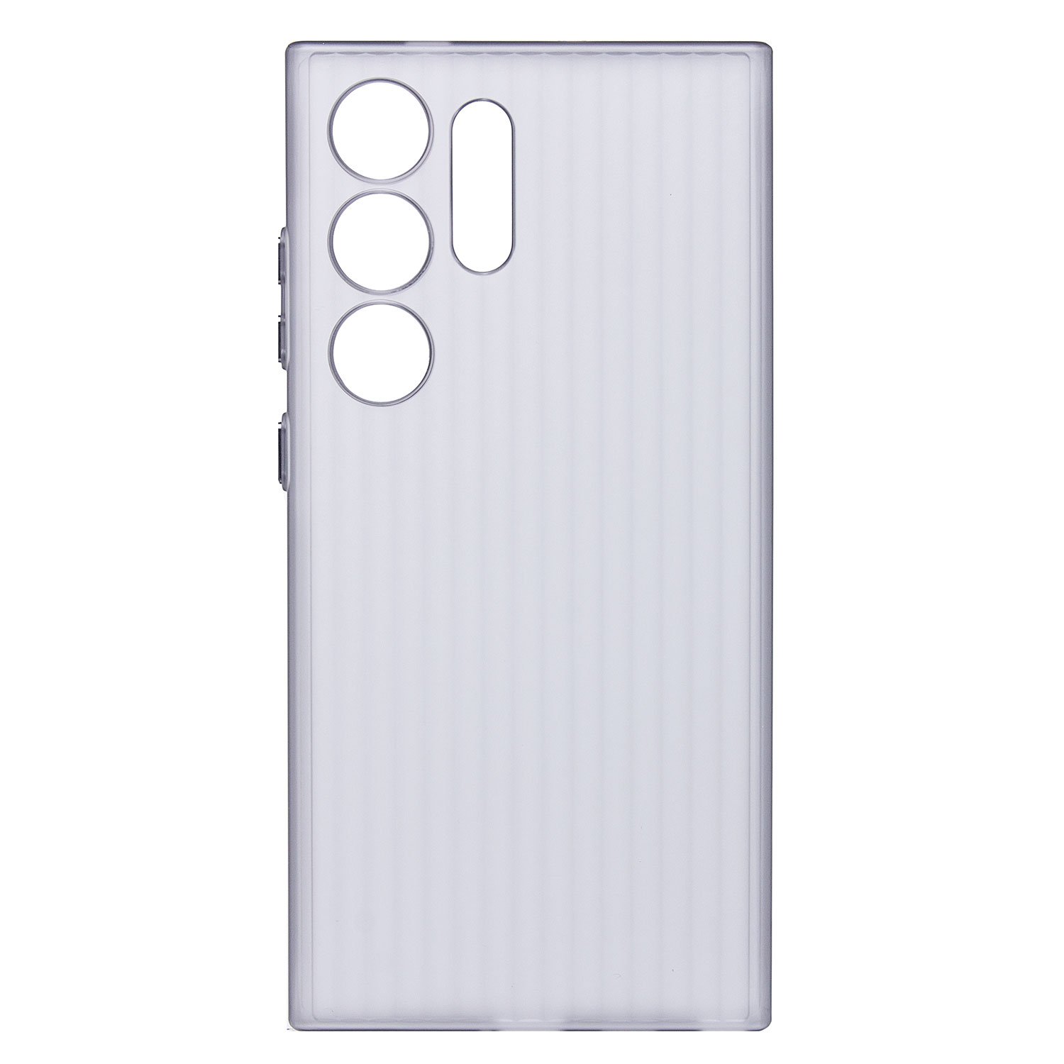 

Чехол Samsung SM-S928B (Galaxy S24 Ultra) пластиковый рифленый <серый>