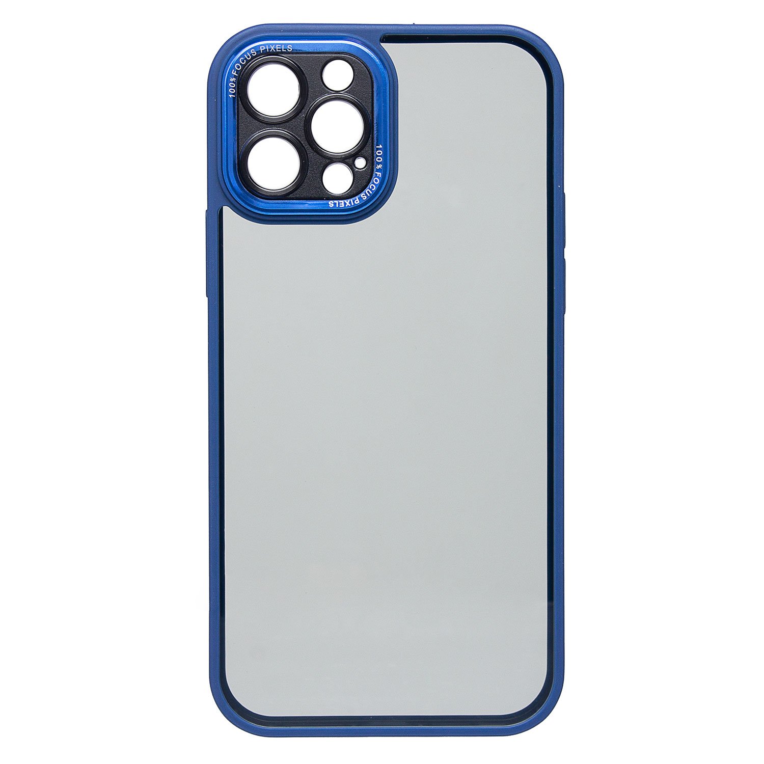 

Чехол iPhone 12 Pro пластиковый с закрытой камерой 2 <синий>