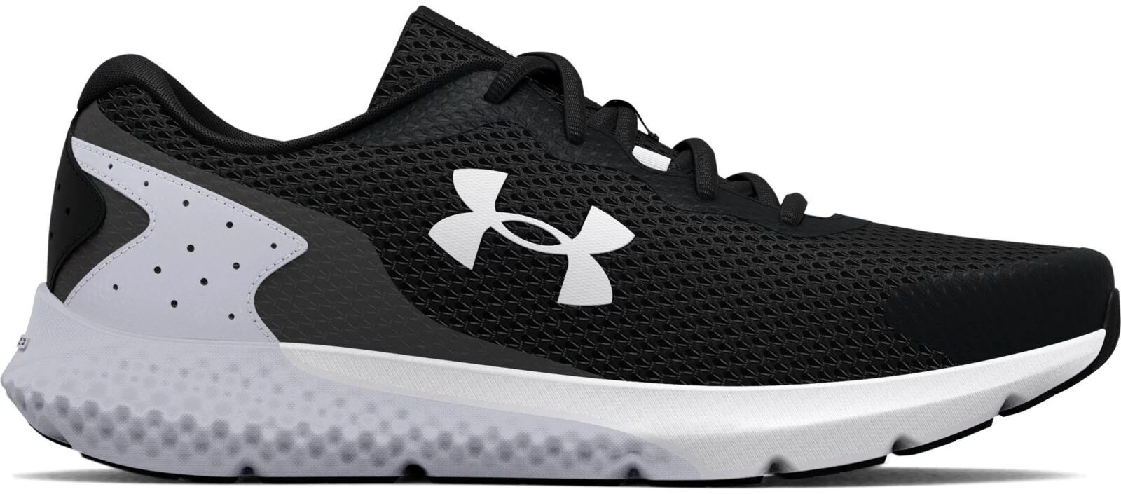 

Кроссовки мужские Under Armour Charged Rogue 3 черные 11.5 US, Черный, Charged Rogue 3