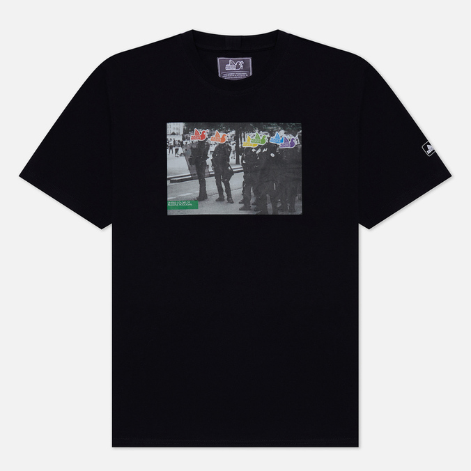 

Мужская футболка Peaceful Hooligan UCOPH2 чёрный, Размер XXXL, UCOPH2