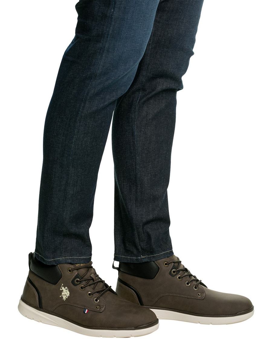 

Ботинки мужские U.S. POLO Assn. 001347597 серые 44 EU, Серый, 001347597