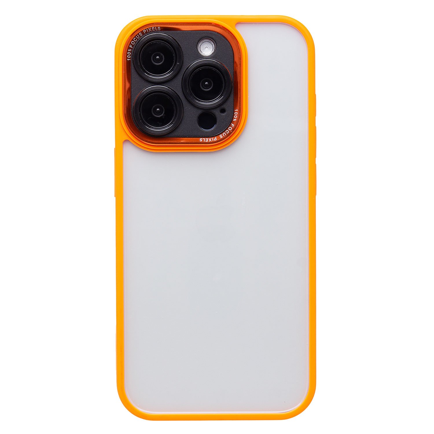 

Чехол iPhone 15 Pro пластиковый с закрытой камерой 2 <оранжевый>