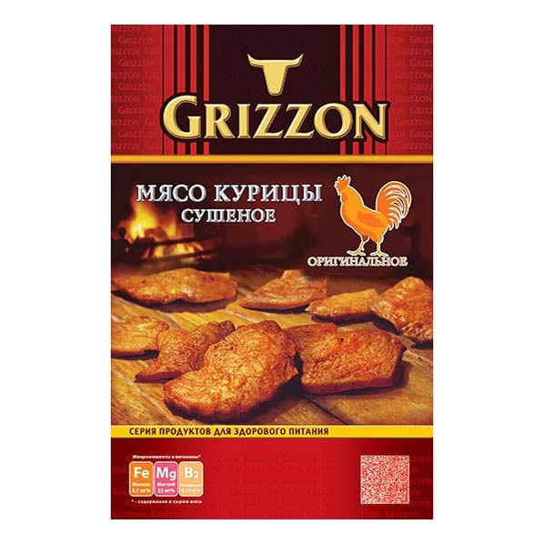 Джерки Grizzon Мясо курицы сушеное