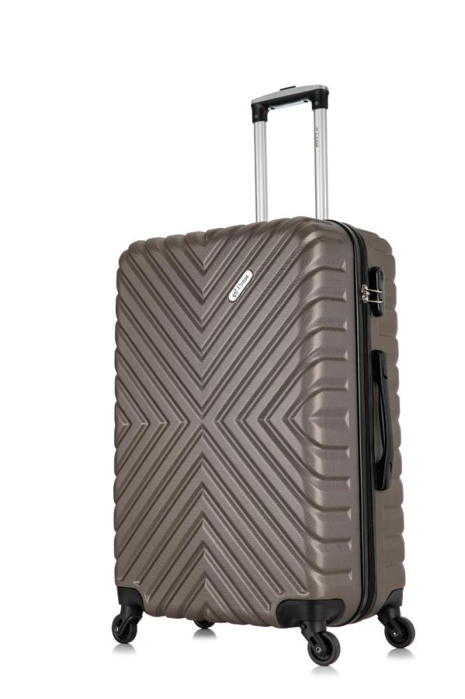 

Чемодан унисекс L'Case New Delhi кофе, 71.5x47.5x27.5 см, Коричневый, New Delhi L