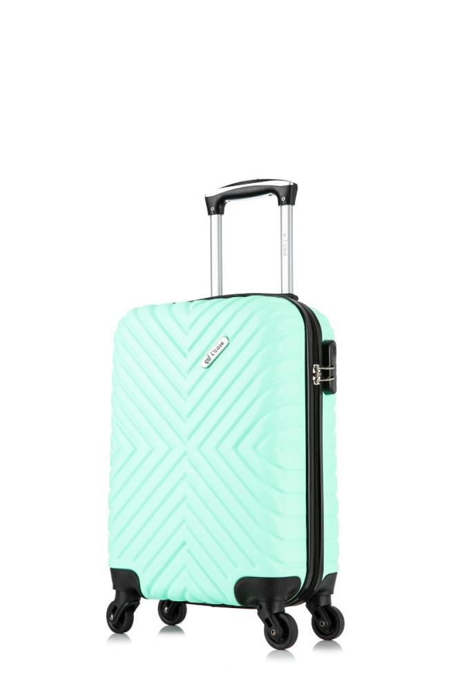 

Чемодан унисекс L'Case New Delhi мятный, 52x34x19.5 см, Зеленый, New Delhi XS