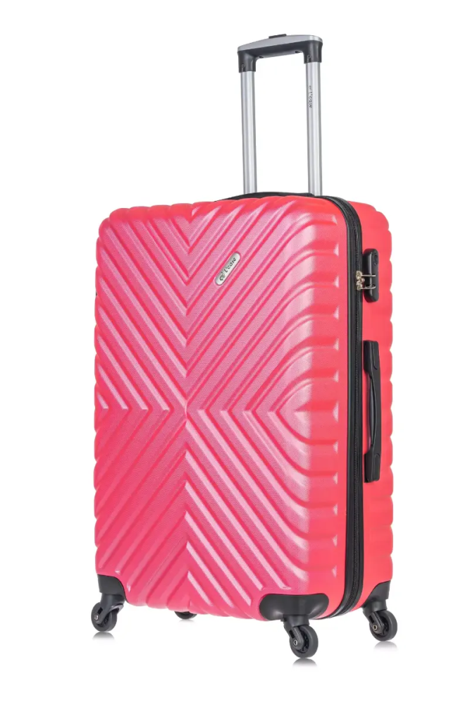 

Чемодан унисекс L'Case New Delhi розовый, 71.5x47.5x27.5 см, New Delhi L