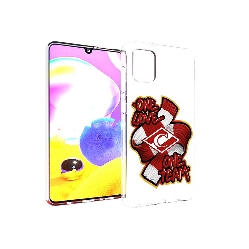 

Чехол MyPads Tocco для Samsung Galaxy A31 Одна любовь-Спартак (PT146911.482.126), Прозрачный, Tocco