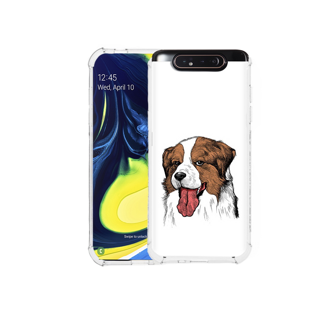 

Чехол MyPads Tocco для Samsung Galaxy A80 бетховен (PT128473.599.230), Прозрачный, Tocco