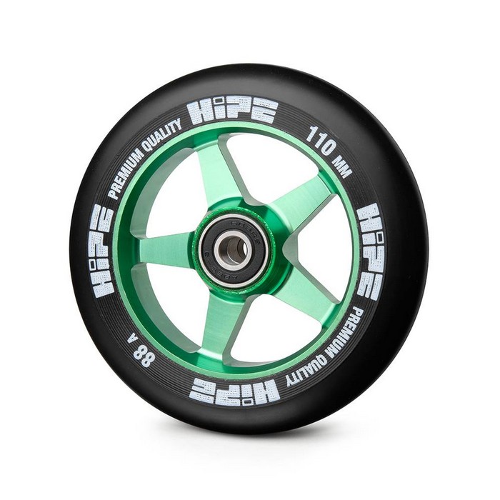 

Колесо для самоката Hipe H09 110мм green/black 1шт