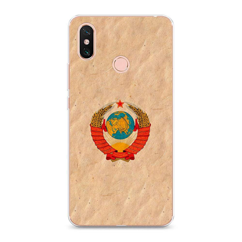

Чехол Awog на Xiaomi Mi Max 3 "Союз пролетариев", Разноцветный, 34350-10